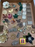 Group of Costume Jewelry with Coro Broach, and a Few More Designer Items