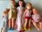 Group of Vintage Dolls as Pictured, Tallest 2 ft Tall