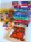 Group of Puzzles, Trouble Game, Kids Tool Pouch, and Gairfield Items