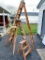 3 Piece Ladder Set, Tallest is 8ft Ladder, All Well Used