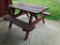 Large Picnic Table, On Back Patio