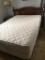 Wood Head Board and Hollywood Frame with Sealy Posturepedic, Full Size Mattress and Box Spring;