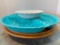 Californa Pottery Lazy Susan, Couple of Small Chips, 12 inches in Diameter