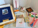 Lot with Stamps, Japanese Origami Book, Little Wood Puzzle, Book From Japan 2021 Yujiro