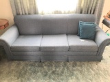 Blue, Hide-A-Bed Sofa in Decent Conditon