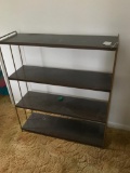 Metal Book Shelf, 35 Inches Tall and 31 inches Wide