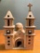 Southwest Style Pottery Church. This Item is 9