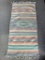 Southwest Style Handmade Rug. This Item is 28