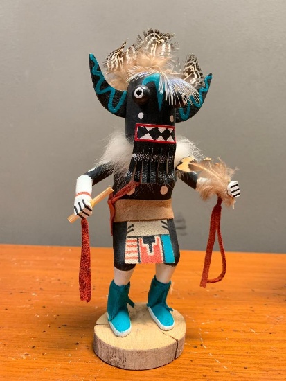 8" Tall, Whipper Kachina by Chavez, Signed on The Bottom