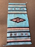 Southwest Style Handmade Rug. This Item is 61.5