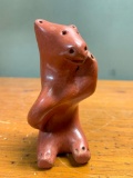 Southwest Style Pottery Bear. Signed by Katherine. This Item is 5