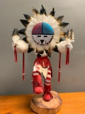 Sunface Navajo Kachina by LIza Degay, 25