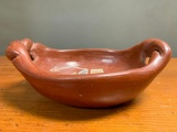 Southwest Style, Polychrome, Double Handle Bowl/Vessel, 7