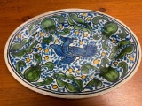 Southwest Style Pottery Platter, 12