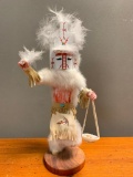 White Cloud Kachina by Wanda Yazzie, Signed and 15