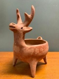 Southwest Style, Pottery Deer Bowl, 12