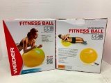 Lot of 55 cm Fitness Balls New In Box - As Pictured