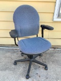 One Very Nice Office Chair. Has Some Dirt from Storage Otherwise Appears New - As Pictured