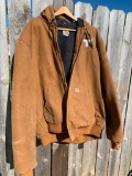 Carhartt Canvas Mens Coat Size 2XLarge - As Pictured