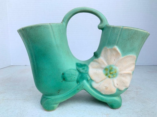 Weller Potty Planter. Has Been Used. 6" Tall x 9" Wide