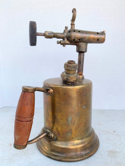 Antique Torch. This Item is 10" Tall