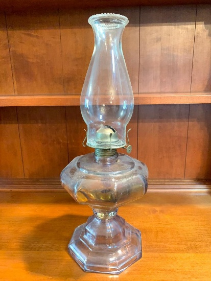 Oil Lamp Vintage/Antique, 18" Tall