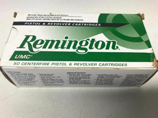 One Box of Remington UMC 38 Specials Ammunition. Box of 50 - As Pictured