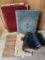 Misc Lot of Books That Include a Bible, History of Newton Falls, Scrapbook, Etc - As Pictured