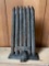Metal Candle Mold. This Item is 10.75