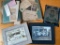 Large Tin Type, Antique Photos and a Scrap Book