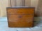 1908 Wooden File Box - As Pictured