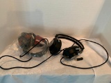 2 Stereo Headphones Sony DR-5A & No Name Still In Bag