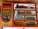 Tyco Golden West Electric Train Set in Box 