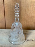 Crystal Bell from Border of Czechoslovakia. This Item is 6.5
