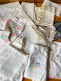 Group of Vintage Linens as Pictured