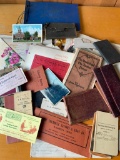 Group of Antique Paper Goods and a Memory Book