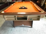Brunswick, Brentwood Pool Table, 50 Inches x 86 Inches