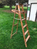 6' Wooden Step Ladder, It has seen use!