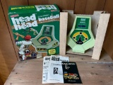 Vintage Coleco Head to Head Electronic Baseball Hand Held Game in Box - As Pictured