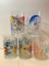 5 Piece Lot of Disney Character Drinking Glasses 25th Anniversary - As Pictured