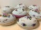 Lot of 7 Porcelain Eggs. They are 3.5
