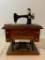 Sewing Machine Music Box in Working Condition. This is 8.5