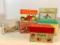 Lot of 6 Tin Recipe Boxes - As Pictured