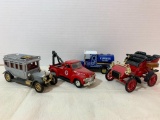 Lot of 4 Misc. Metal Toy Cars. The Largest is 4.5