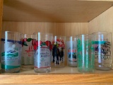 Lot of 7 Kentucky Derby Drinking Glasses - As Pictured