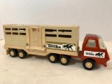 Tonka Toy Metal Horse Truck and Trailer. This Item is Approx. 9