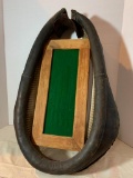 Antique Horse Collar with Felt Board in the Middle as Pictured
