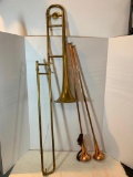 Cavalier Trombone with No Mouth Piece and Two Horns