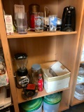Contents of Three Shelves in Cabinet