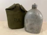 U.S. Military Canteen Dated 1945 - As Pictured
